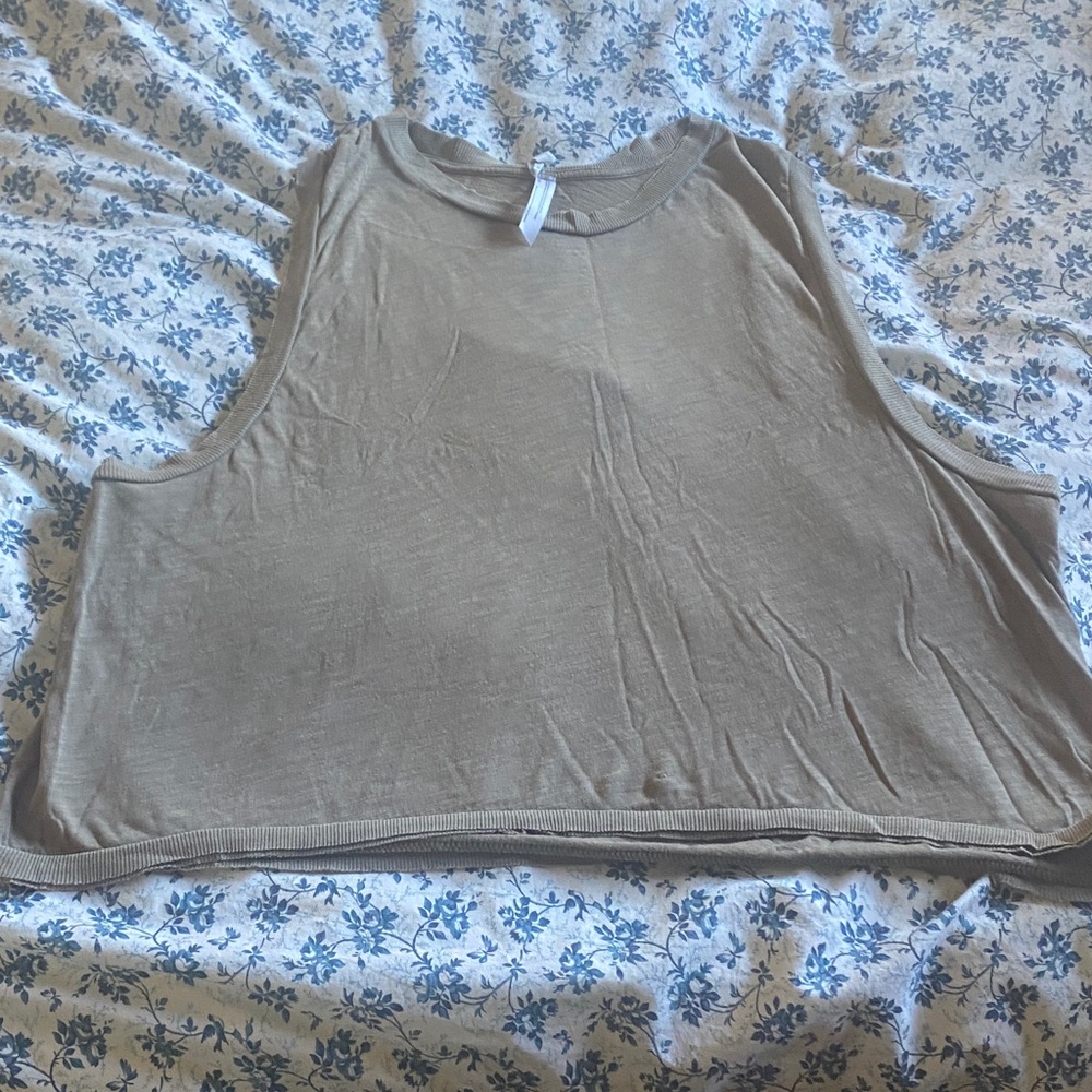FP Movement by Free People army green tank top